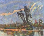 Ufer der Oise Paul Cezanne